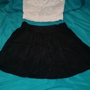 Mid-rise skirt